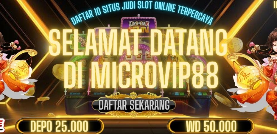 daftar 10 situs judi slot online terpercaya